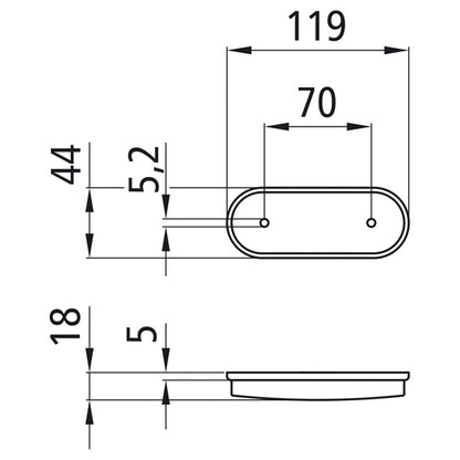 Unipoint LED, 24 V, SML, without cable, without screws, OEM