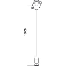Supply cable, 15-pin socket, 17-pin ASS LP30, 16000 mm