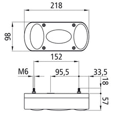Midipoint II, 12 V, right, grommet connection