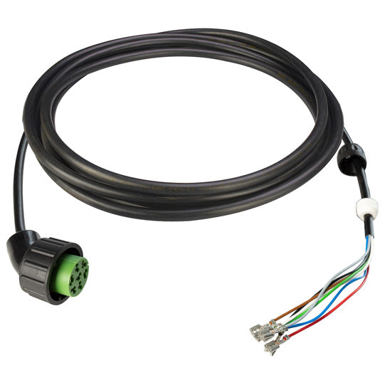 Supply cable 7-pin ASS, socket, R, 3.0m, green, openend, ADR