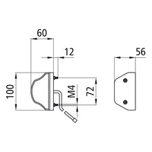 Regpoint LED, 12 V, KZL, 0.80 m, DC