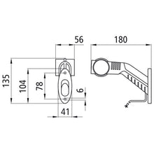 Superpoint III LED, 24 V, li, rt/ws/ge, 4.00 m, open end, OEM