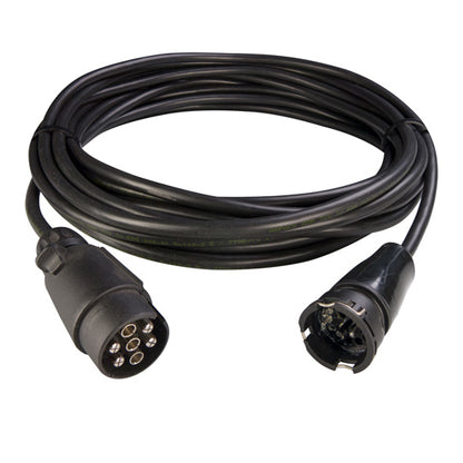 Supply cable, 7-pin plug, 17-pin ASS LP 30, 12 m