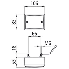 Reversing light, 12 V, 1.00 m, DC