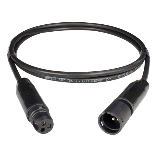 Extension, 3-pin ASS, socket/pin, 5000 mm
