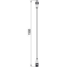 Extension cable, 2-pin ASS, 1500 mm, socket/pin