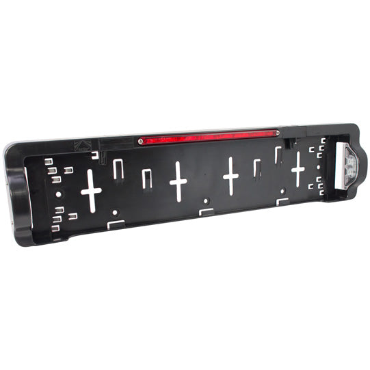 License plate holder, 12 V, 0.80 m, DC, with 3rd brake light