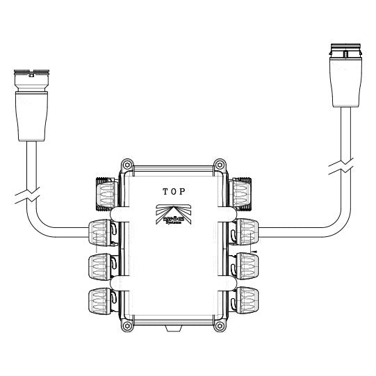 Distributor ASS, cable 6.00 m, LP 20 + cable 1.00 m LP 30, SMCG