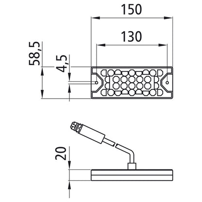 MiniLED II, 12/24 V, left/right, 3-pin ASS, NSL, OEM