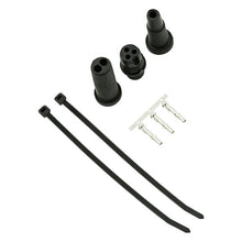 Connector set 3-pin ASS, socket, black