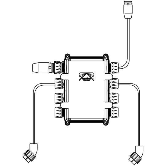 Distributor ASS, luminaire supply cable, 1600 mm, LP 30, OEM
