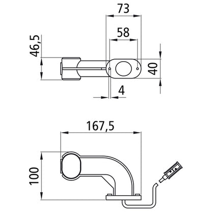 Superpoint II, 24 V, li, rt/ws/ge, 1.40m, P&R, Vers. Earpoint