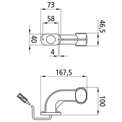 Superpoint II, 24 V, re, rt/ws/ge, 1.40 m, P&R, Vers.Earpoint