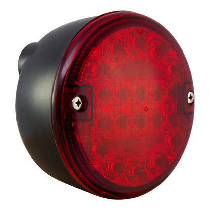 Rear fog light LED, 12/24 V, 140 mm Ø, 0.15 m, 7-pin ASS