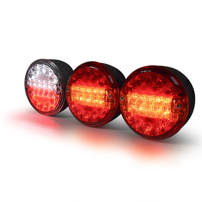 2-function light LED, 12/24 V, 140 mm Ø, 0.15 m, 7-pin ASS