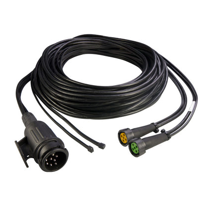 Supply cable, 13-pin plug, 2x 5-pin bay. 5000 mm, 2 x DC
