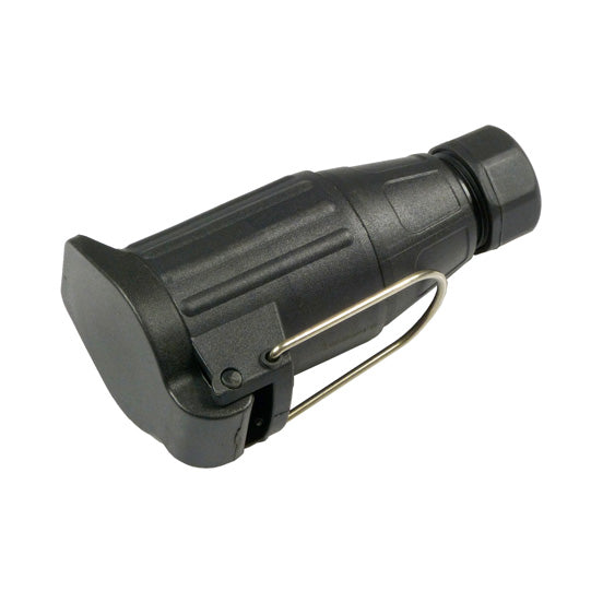 13-pin coupling 12 V, to DIN/ISO 11446, plastic