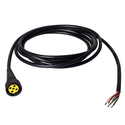Connection cable, 5-pin bayonet, left, 1.50 m, open end