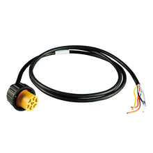 Supply cable, 7-pin ASS, right, green, 1.60 m, open end