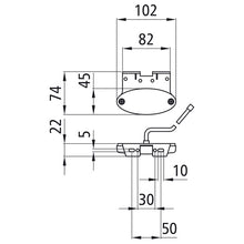 Flatpoint II LED, 12 V, SML, 0.50 m, DC, 90° angle (Z)