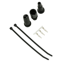 Connector set 3-pin ASS, pin, black