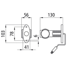 Superpoint III LED, 24 V, li/re, 1.75m, 3-pin