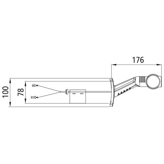 Superpoint III, 24 V, right, long, for Ecopoint+Ecoflex