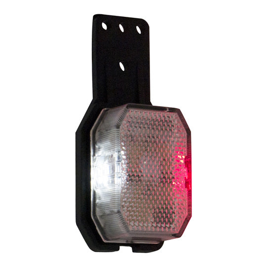 Flexipoint I LED, 9-33 V, left, red/white, 0.50 m, DC, pendant