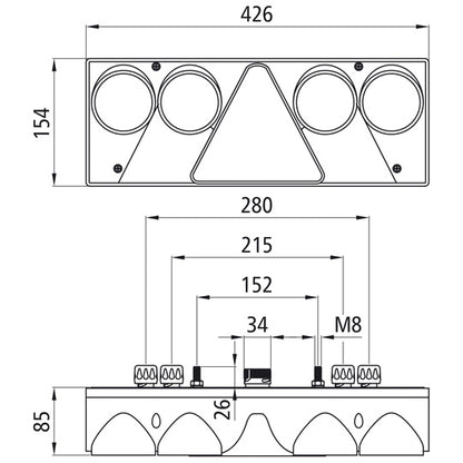 Europoint II, 24 V, R, 7-pin ASS+4x 2-pin ASS, w/ SML