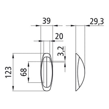 Flexipoint II, 12 V, left/right, rt/ws, with grommet connection