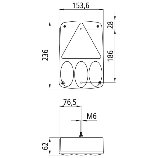 Earpoint IV, 12 V, right, 5-pin + 8-pin bayonet, with NSL, RFS