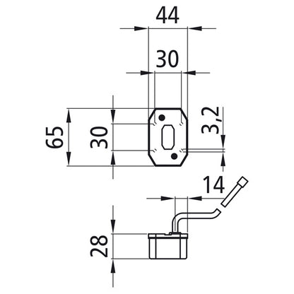 Flexipoint I, 12 V, SML, 0.80 m, DC