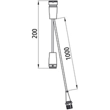 Intermediate adapter main cable, 17-pin ASS LP20/LP30