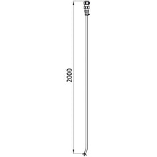 Connection cable, 12 V, 5-pin, right, 2.00 m cable, open end