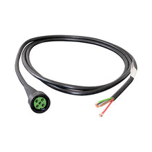 Connection cable, 12 V, 5-pin, right, 2.00 m cable, open end