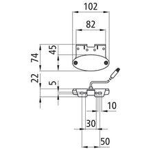Flatpoint II LED, 12/24 V, SML, 1 m, 3-pin ASS, 90° angle (Z)