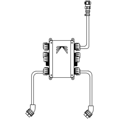 Distributor, bayonet ASS1, luminaire allowance 1600 mm
