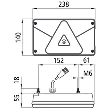 Multipoint V LED, 24 V, L, cable 0.90 m, 7-pin ASS