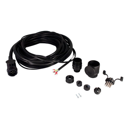 Supply cable, 12 V, 13-pin plug, 11 m, open end, Exg.DC
