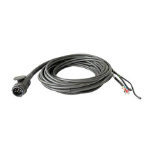 Supply cable, 12 V, 13-pin plug, open end/DC, 8m