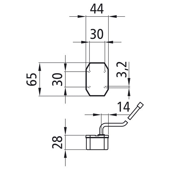 Flexipoint I LED, 9-33 V, SML, 0.50 m, DC