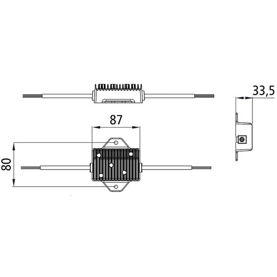 LED control unit (LCG), 12/24 V, OEM