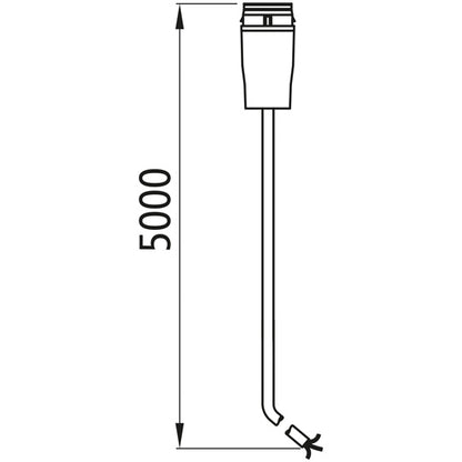 Connection cable, ADR, LP 20, 17-pin, OEM