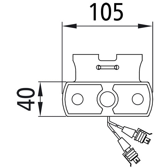 Repair kit Unipoint II LED,24V,SML,2-pin supers.,angle (C)