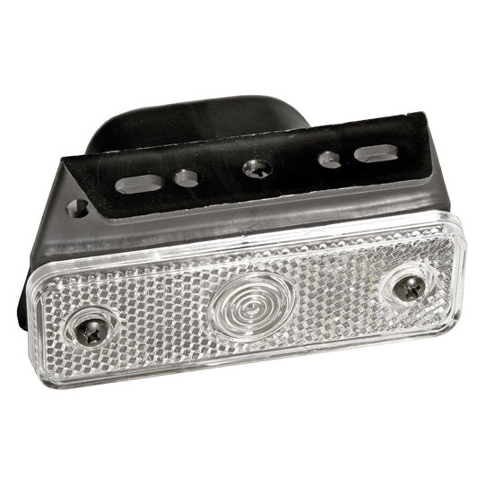 Sidepoint, 24 V, white, 0.5 m, P&amp;R, 90° angle (Z)