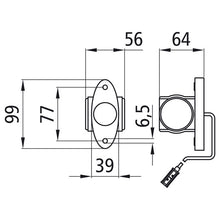 Superpoint III LED, 24 V, L/R, rt/ws/ge, 1.50 m, P&R