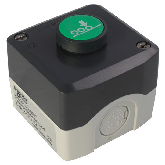 Push-button switch for axle lift function, w/o cable