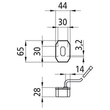 Flexipoint I LED, 12 V, position light white, 1.00 m, DC