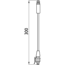 Adapter, 3-pin ASS, 2-pin Superseal, cable 300 mm