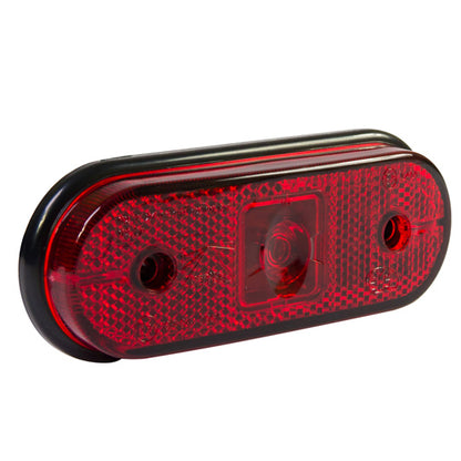 Unipoint LED, 24 V, red position light, 0.50 m, P&amp;R